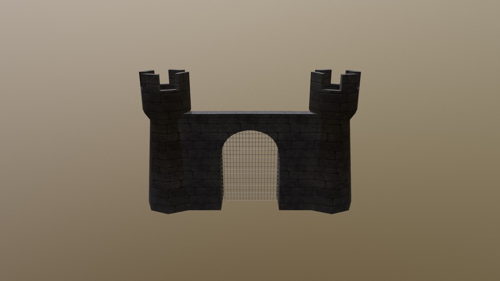 Stone Castle - 3D model by jackm9301 [01e34c8] - Sketchfab