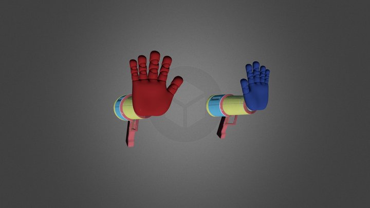 Classic GrabPack 1_0 Poppy Playtime chapter 1 – Free 3D Model STL