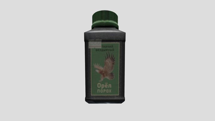 Eagle Gunpowder from Escape from Tarkov 3D Model
