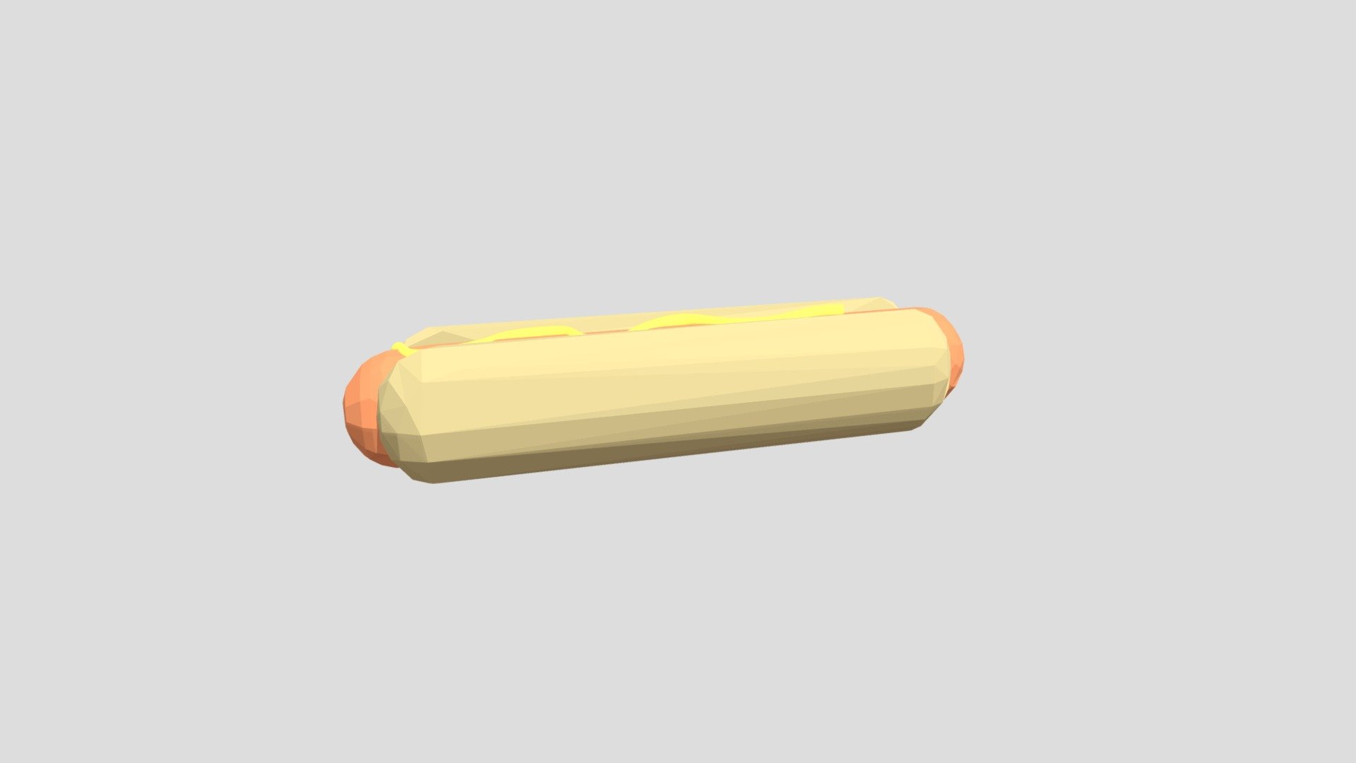 Hot dog from Poly by Google