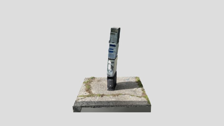 CPU Tower 07 3D Model