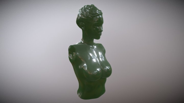 Bust jade test 3D Model