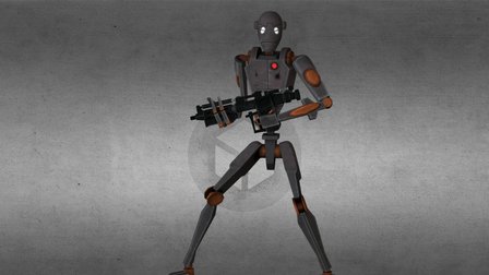Commando Obj 3D Model