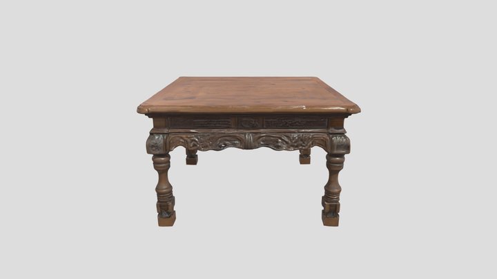 Luxury Table | Elegant 3D Furniture Model – Free 3D Model STL