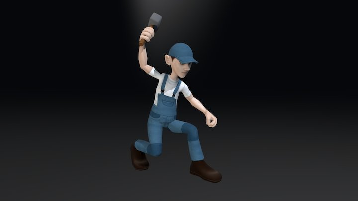 Unit Build Cycle 3D Model