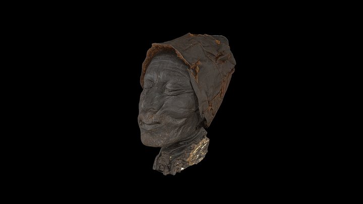 Tollund Man (with hat) 3D Model