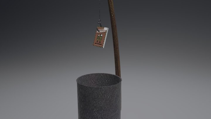 Hooked On A Book SM 3D Model