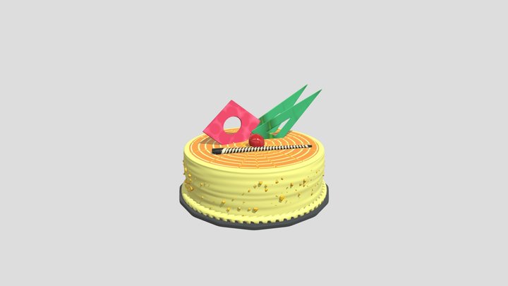 Cake 3 3D Model