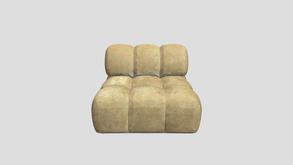 Bubble Cushioned Modular Sofa
