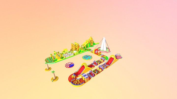 Air Run Festival 3D Model