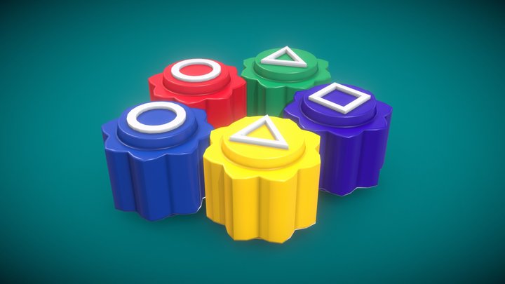 SQUID GAME GONGGI 3D Model
