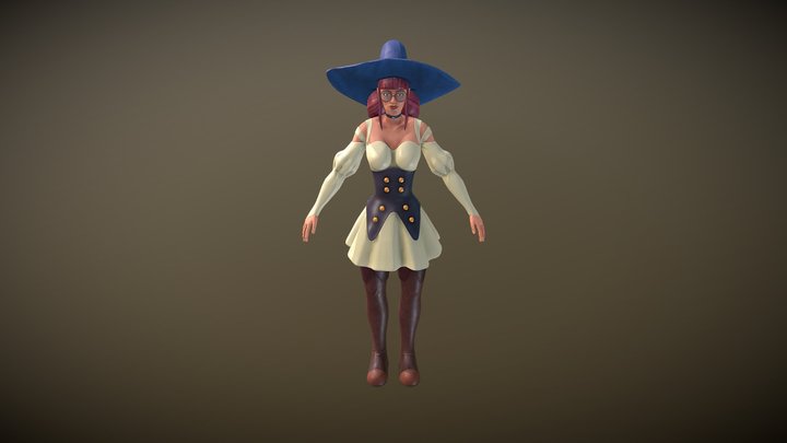 Mage 3D Model