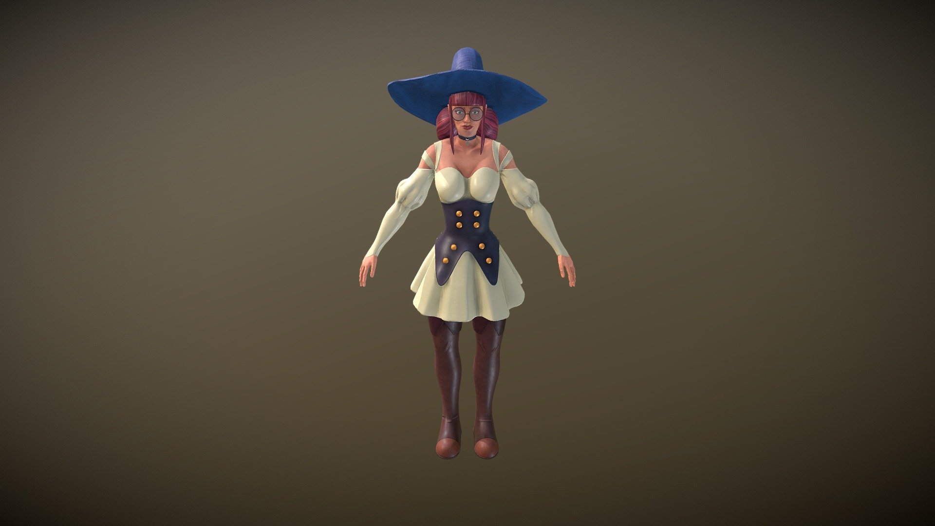 Mage - 3D model by NoemieLKC [01e8168] - Sketchfab