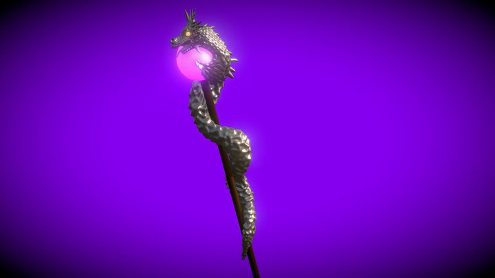 Objects: Staff 3D Model