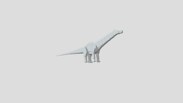Amargasaurus W.O.D 3D Model