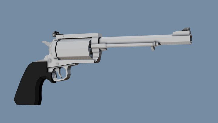 Low-Poly Magnum Research BFR