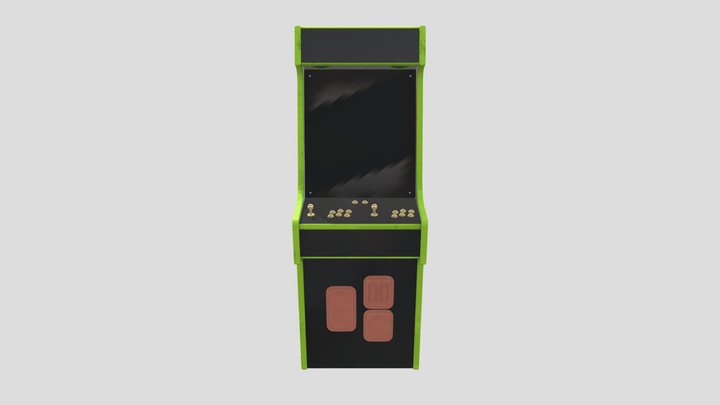 Arcade Machine 3D Model