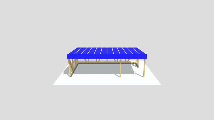 Carport 3D Model