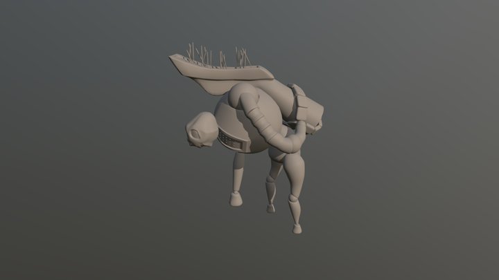 Robot Wip 3D Model