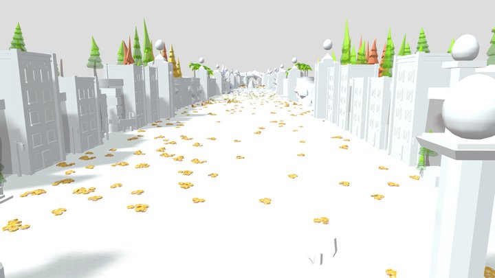 Pet Simulator X spawn world 3D Model
