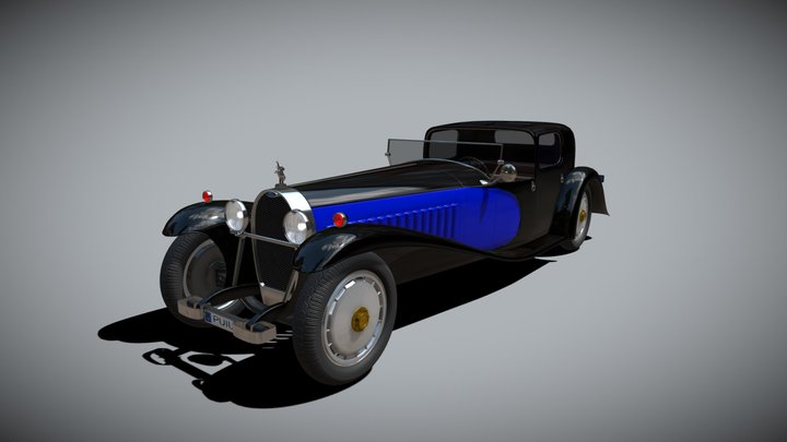 BUGATTI T 41 ROYALE 3D Model