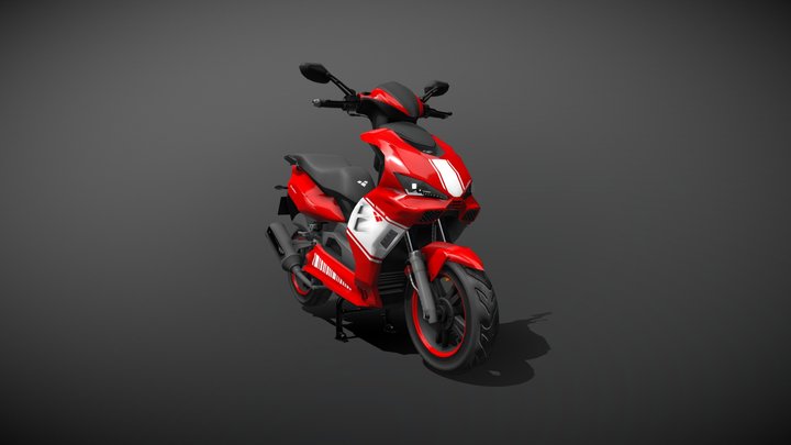 Diablo-Final Model (Red Version) 3D Model