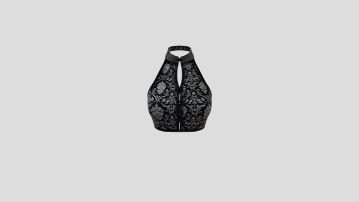 Neckholder Asian Style Game Ready 3D Model