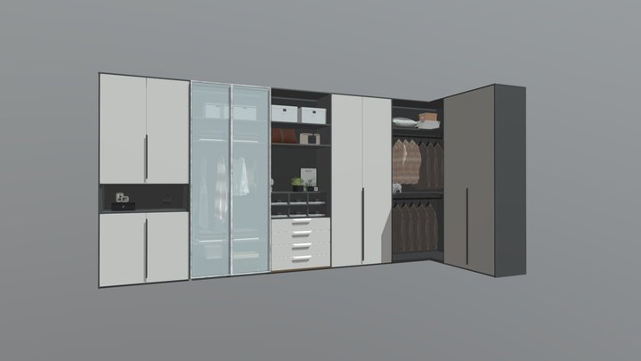 Wardrobe 3D Model