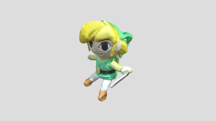 Windwaker Link Little Buddy 3D Scan