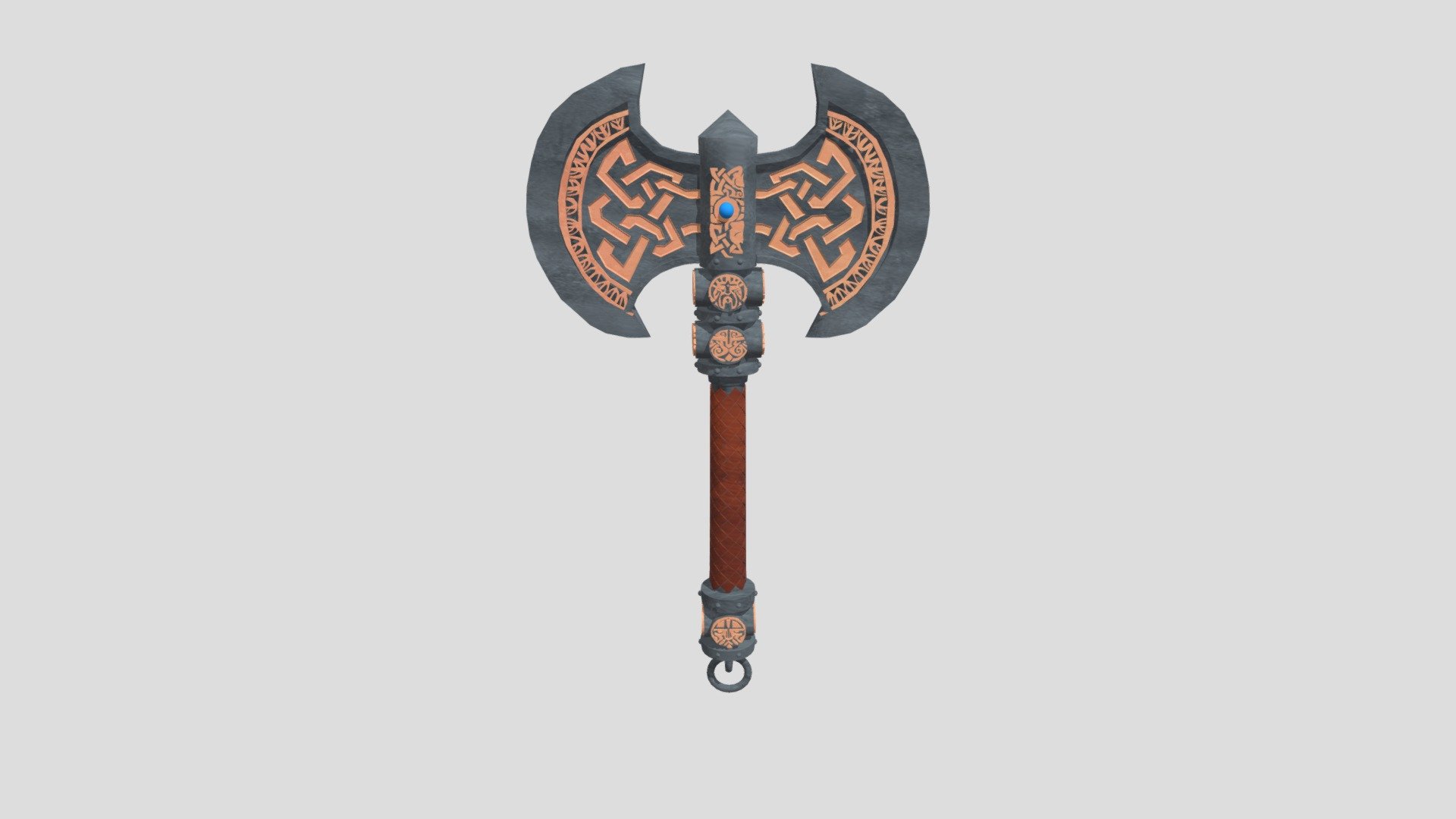 Axe Finished - 3D model by HaroonMo [01f300e] - Sketchfab