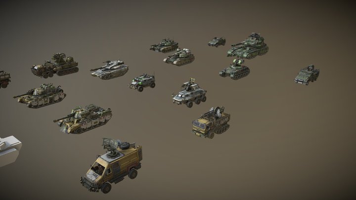 Vehicles 3D Model