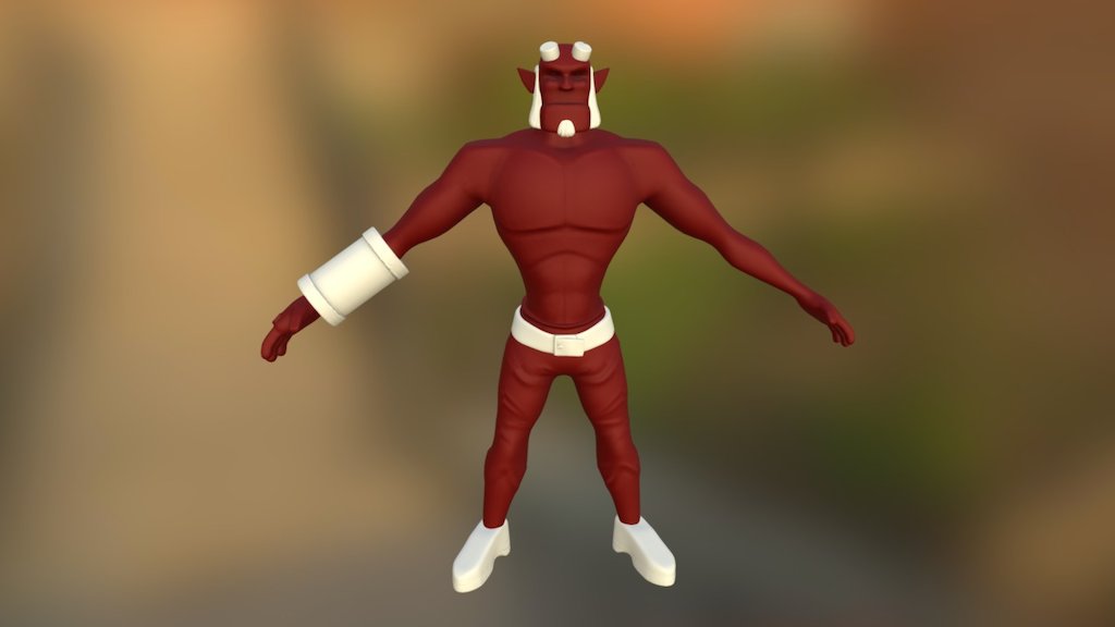 Hellboy Modelado Organico - Hèctor Ayax - 3D model by stalingrad ...