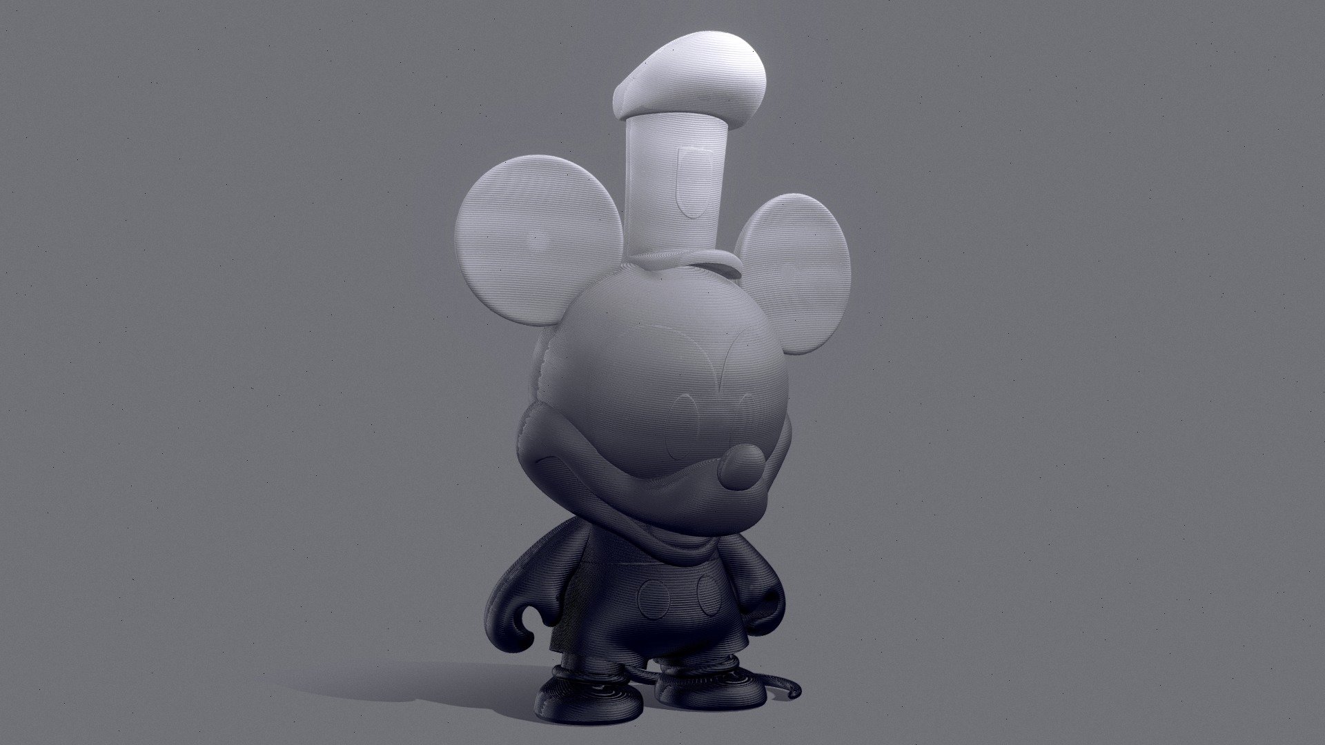 Munny Solid | Mickey 1924 | Artoy Figurine - Buy Royalty Free 3D model ...