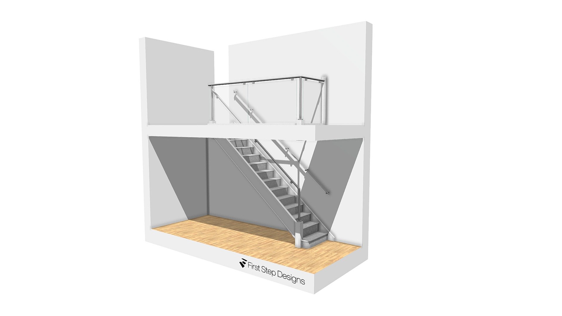 Wigley Design 40x10 handrail