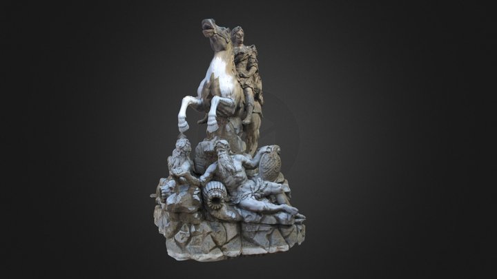 Caesarova Kašna 3D Model