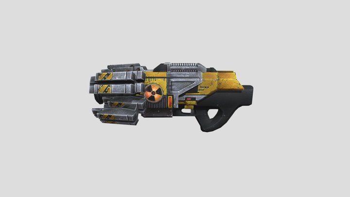 Acid Cannon 3D Model