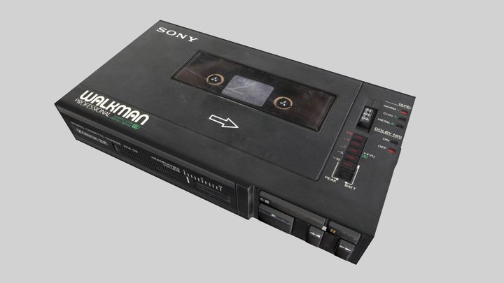 Vintage portable tape recorder 9 | 3D model