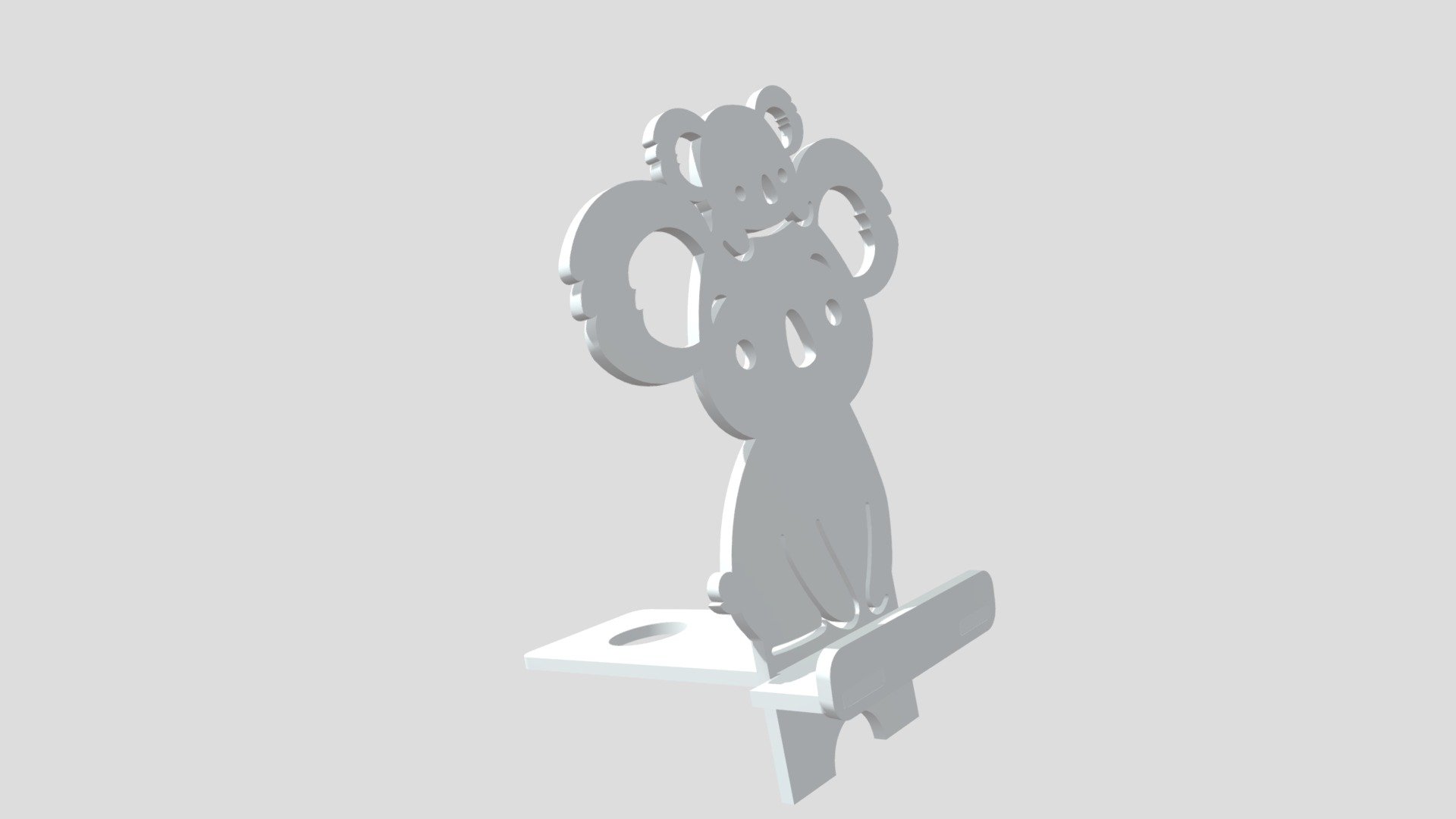 W007 - Koala 01 - 3D - 3D model by rim1509 [01f9553] - Sketchfab