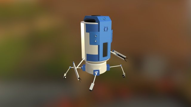 PsychoPassRobot 3D Model