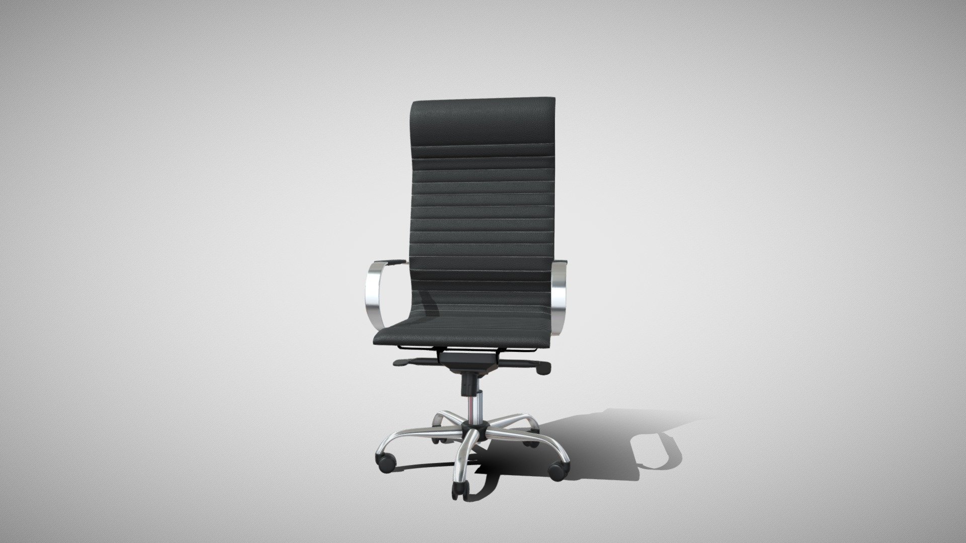 Office chair - 3D model by Ekaterina (@kattynote) [01fac26]
