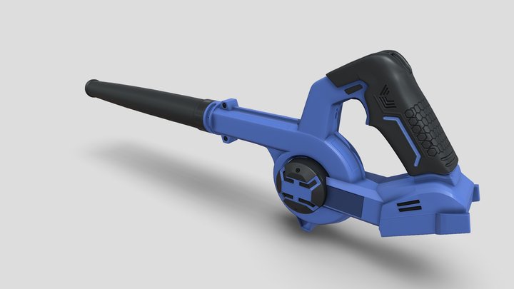 Hot Air Gun 3D Model