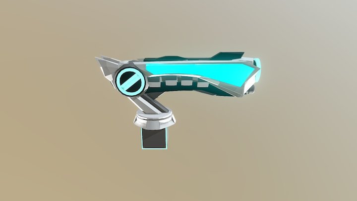 Shockwave cannon concept 3D Model