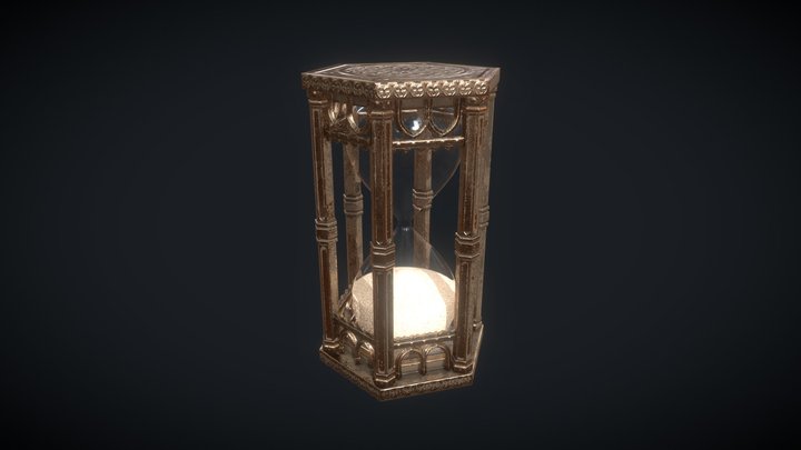 Hourglass 3D Model