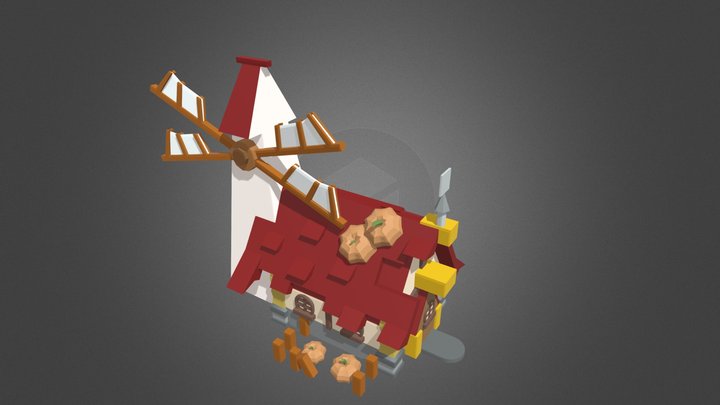 spooky_house_end 3D Model