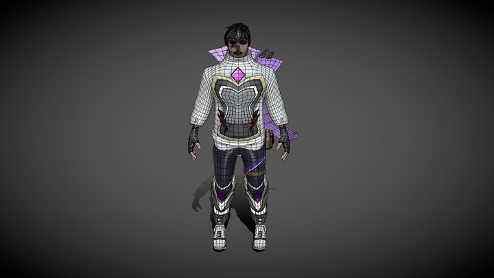 Iso - Valorant (Textured Ver) 3D Model