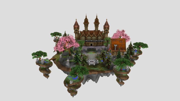 Lobby - Small lobby - 200x200 3D Model