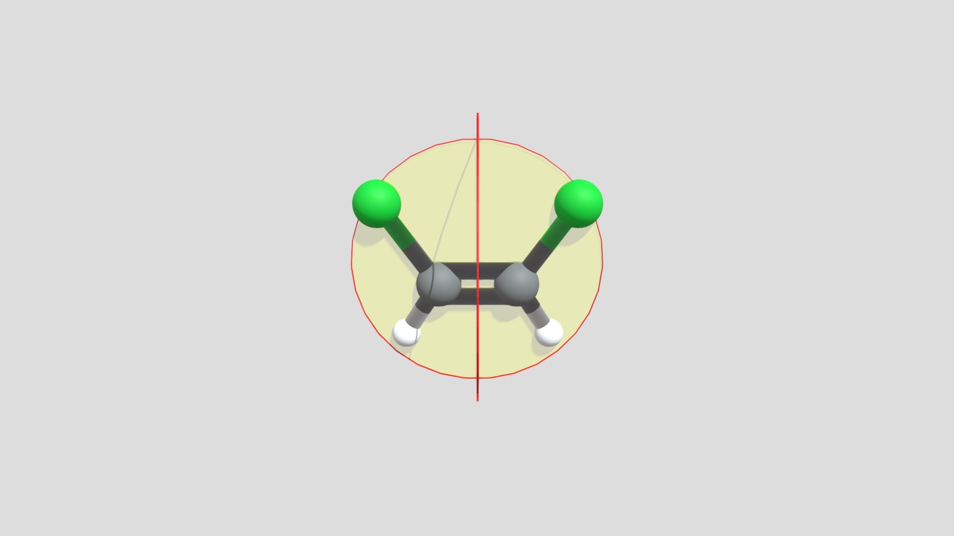 Cis-1,2-dichloroethylene - 3D model by International Medical University ...