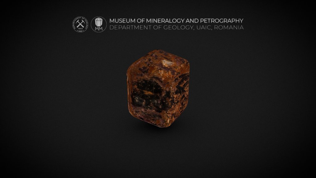 Display case 5 - A 3D model collection by Museum of Mineralogy and ...