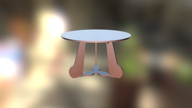 RoundTable 3D Model