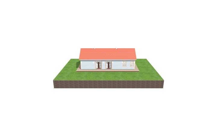 Cabin House 3.0 - Architectural 3D 3D Model